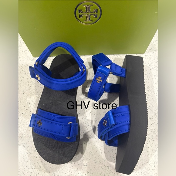 Tory Burch platform sport sandal - Picture 2 of 3